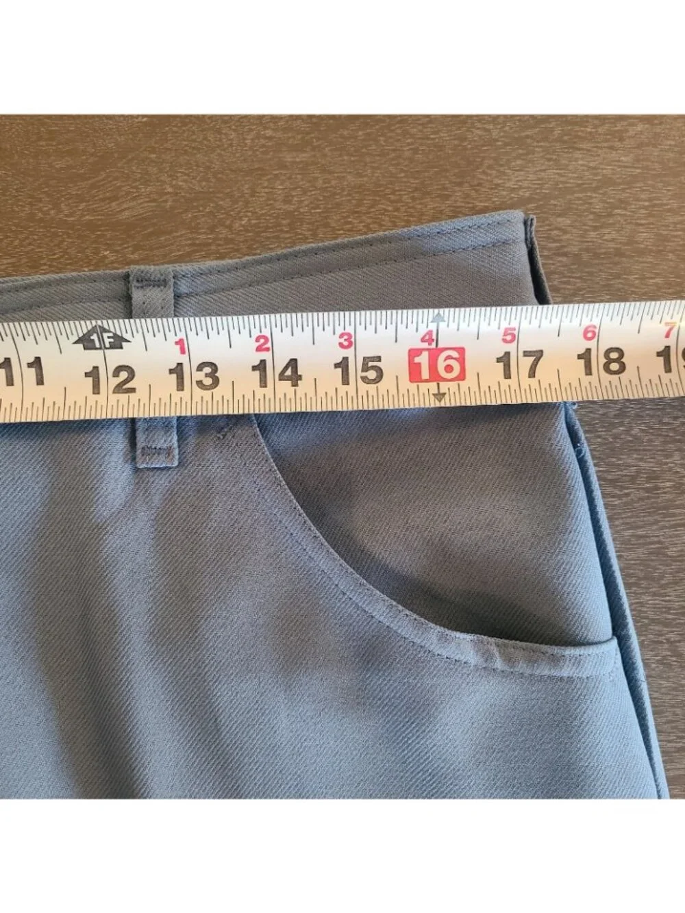 New Vintage 70's Big Yank  Sport-Abouts Jeans Mens 35x34 USA Western Light Blue